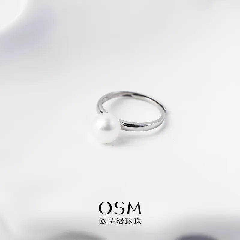 OSM Round Adjustable Ring 8–9mm S925 Silver