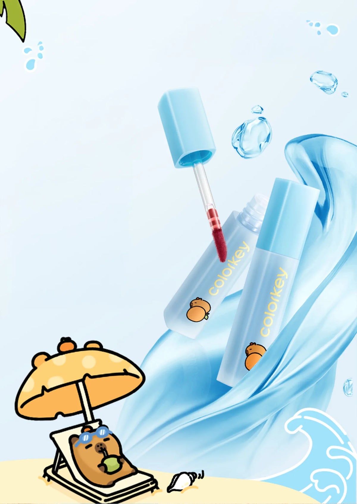 Colorkey Capybara Soft Matte Water Tint Set 6gr