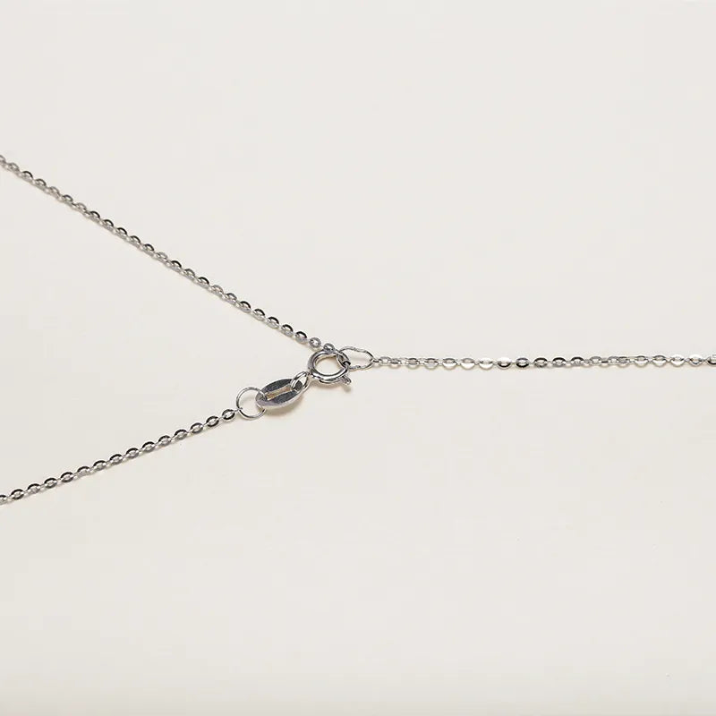 OSM White Pearl Necklace 11–12mm, S925 Silver