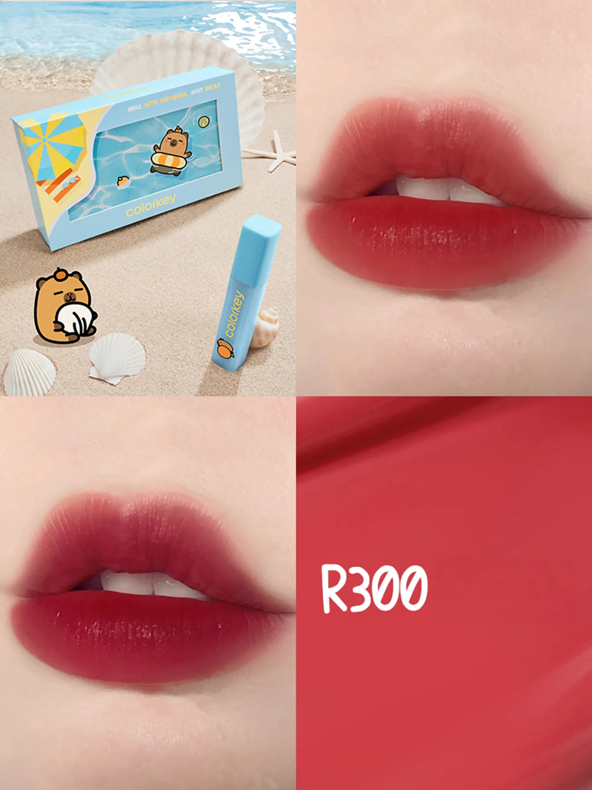 Colorkey Capybara Soft Matte Water Tint Set 6gr