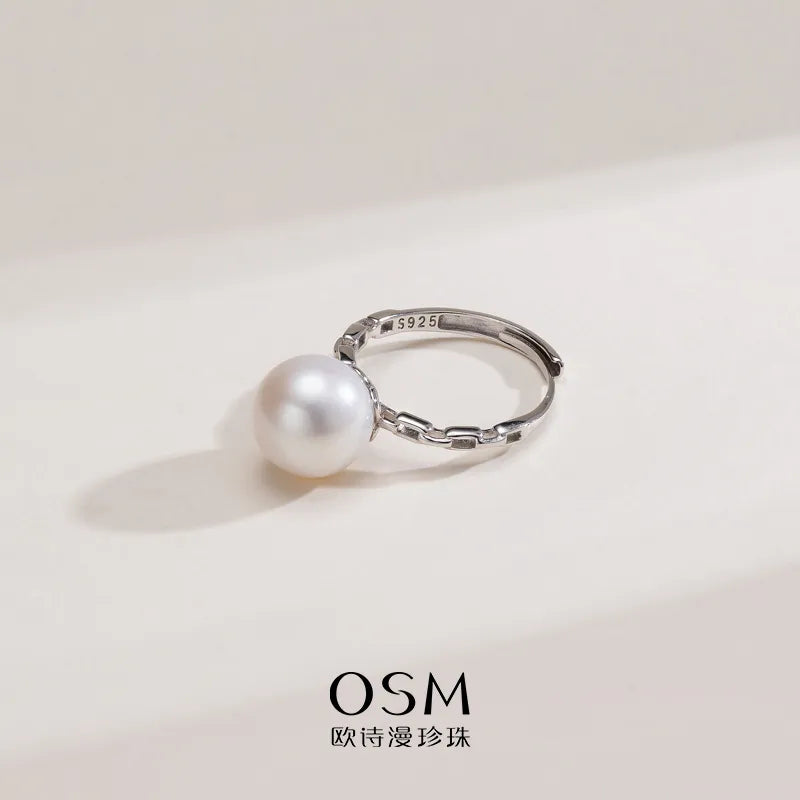 OSM Round Adjustable Ring 10–11mm – S925 Silver