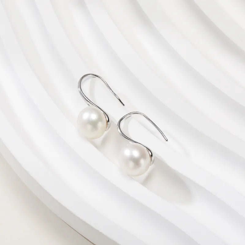 OSM Pearl Earrings 8–9mm S925 Silver