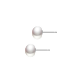 OSM  Flat Round Earrings Set – 6–7mm & 8–9mm