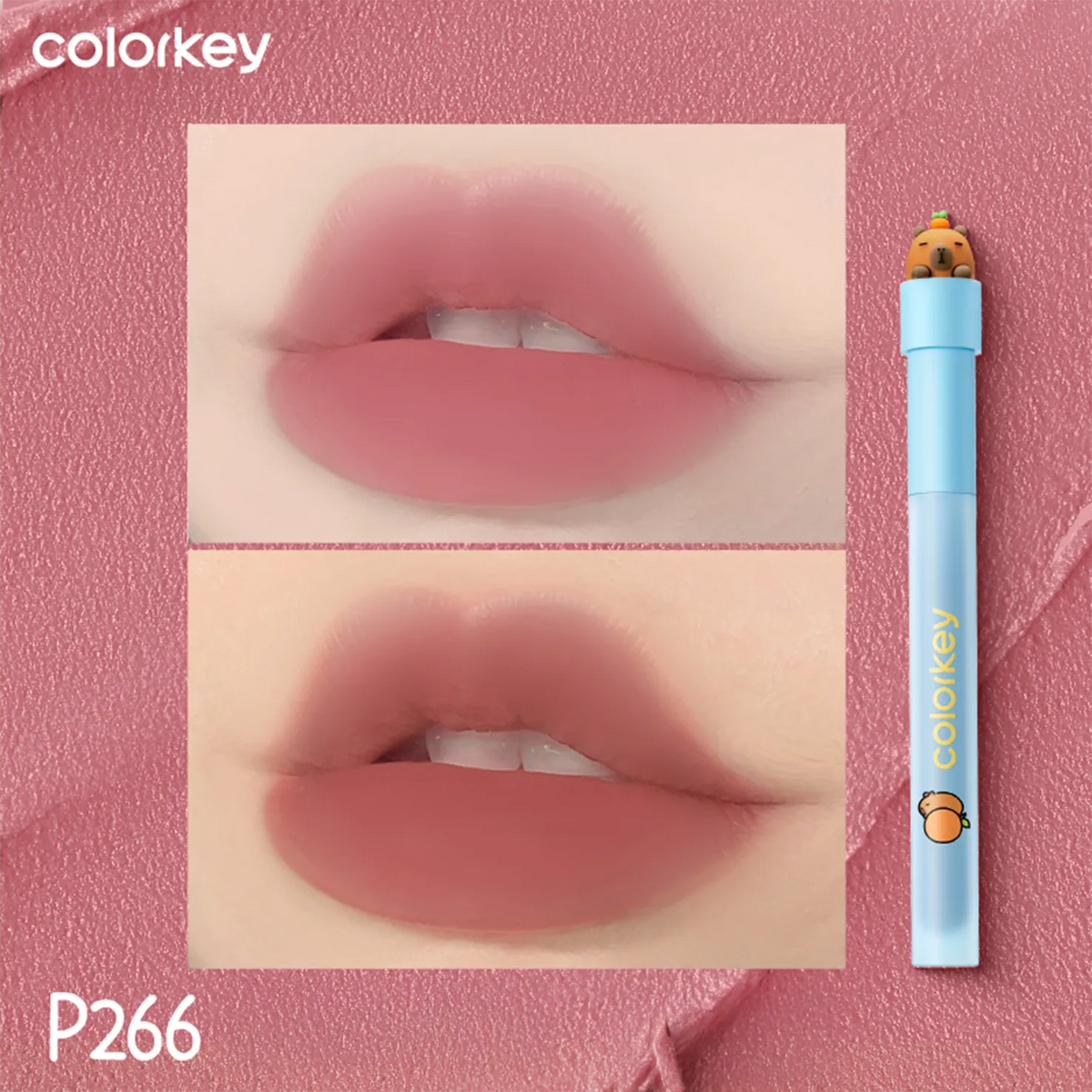 Colorkey Capybara Airy Velvety Lip Lacquer 1.7gr