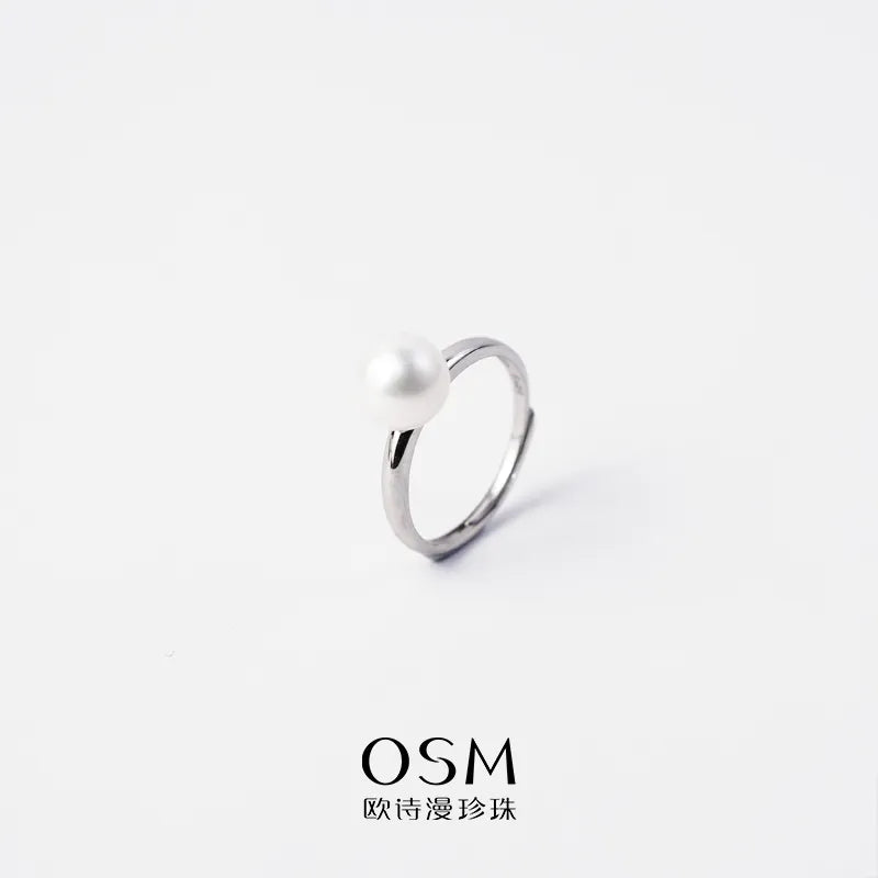 OSM Round Adjustable Ring 8–9mm S925 Silver