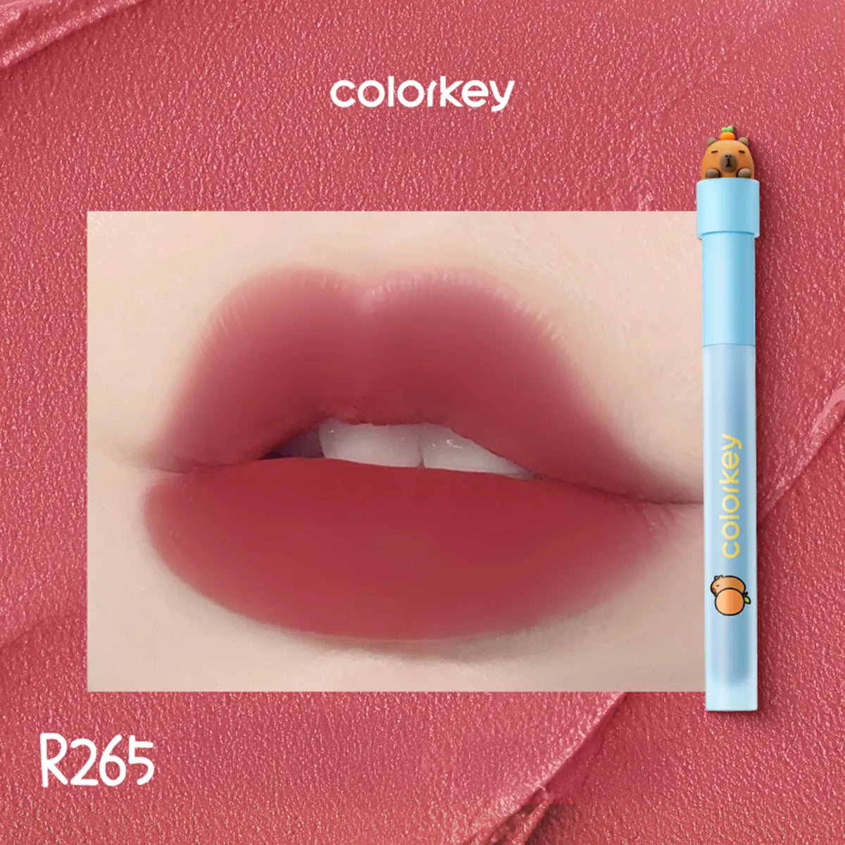 Colorkey Capybara Airy Velvety Lip Lacquer 1.7gr