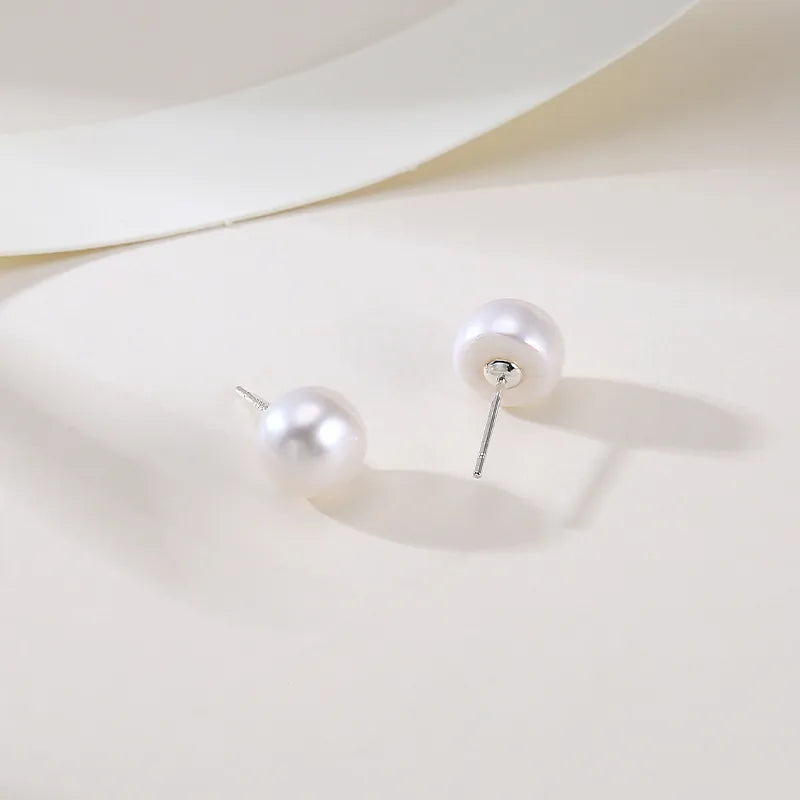 OSM  Flat Round Earrings Set – 6–7mm & 8–9mm