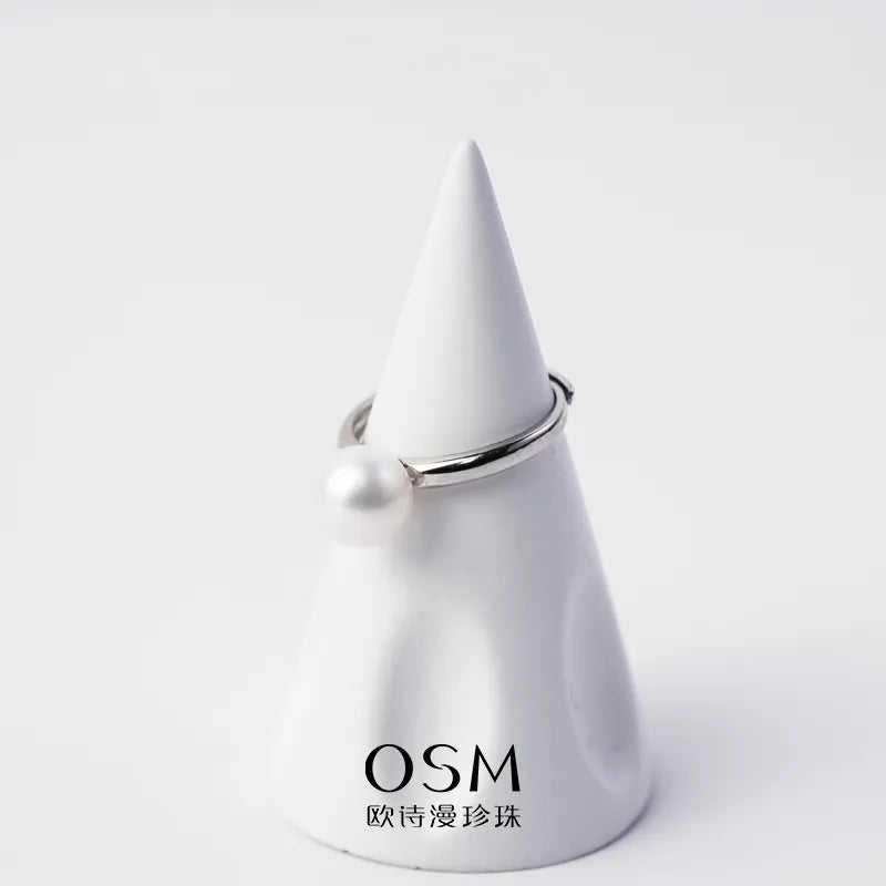OSM Round Adjustable Ring 8–9mm S925 Silver